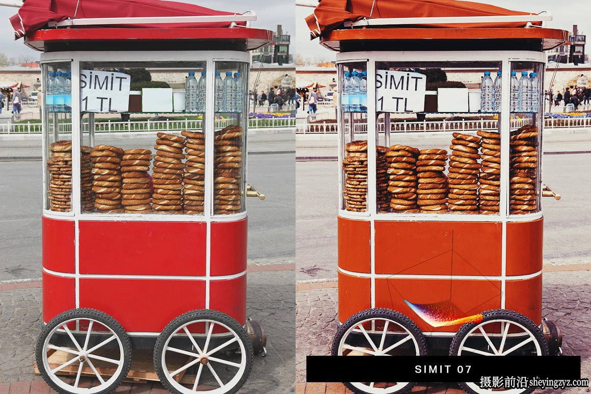 城市旅拍电影调色LR预设LUT预设Istanbul Travel Lightroom Presets