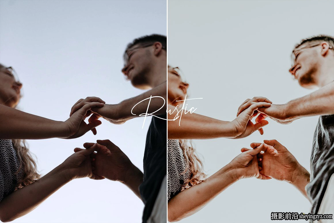 电影婚礼人像调色LR预设手机滤镜 Rustic Wedding Lightroom Preset