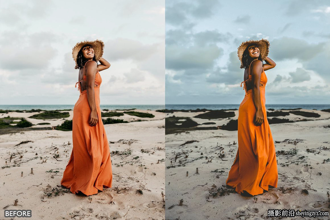 青橙色电影调色LR预设手机预设 Orange and Teal Lightroom Presets