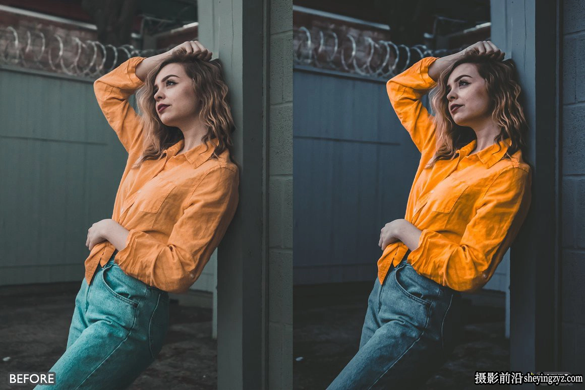 青橙色电影调色LR预设手机预设 Orange and Teal Lightroom Presets