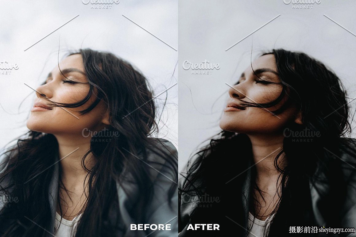 黑暗情绪电影调色LR预设手机调色滤镜 Dark Mood Lightroom Preset
