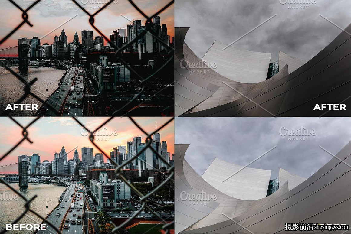 黑暗情绪电影调色LR预设手机调色滤镜 Dark Mood Lightroom Preset