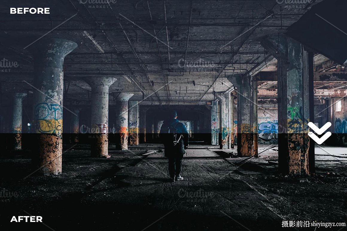 黑暗情绪电影调色LR预设手机调色滤镜 Dark Mood Lightroom Preset