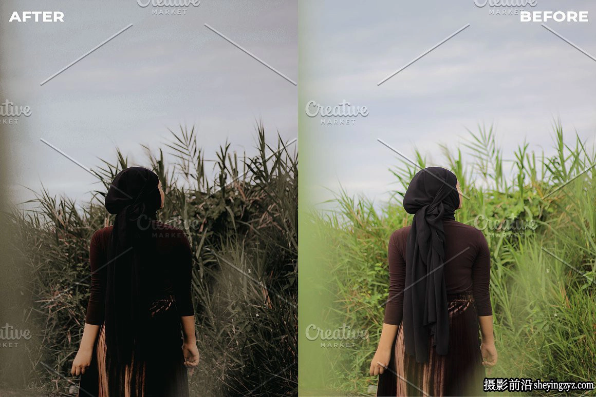 黑暗情绪电影调色LR预设手机调色滤镜 Dark Mood Lightroom Preset