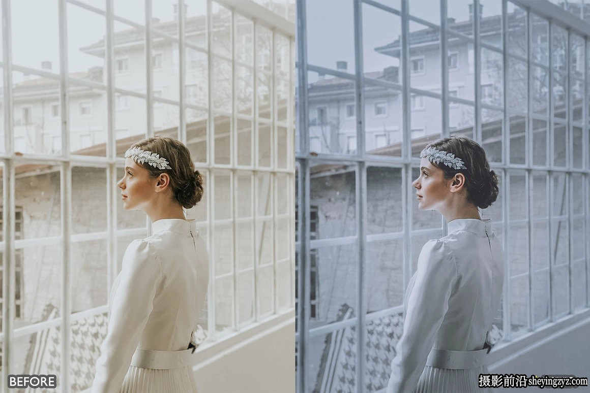 黑暗电影情绪人像LR预设手机调色滤镜Black Tone Lightroom presets