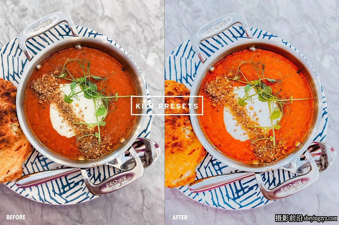 高端美食调色LR预设手机滤镜 TASTY FOOD LIGHTROOM PRESETS