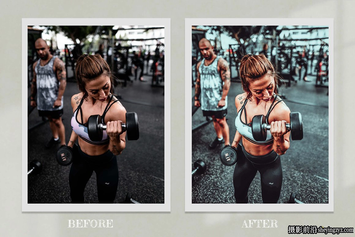 质感健身运动人像调色LR预设 Fitness Lightroom Presets Photoshop