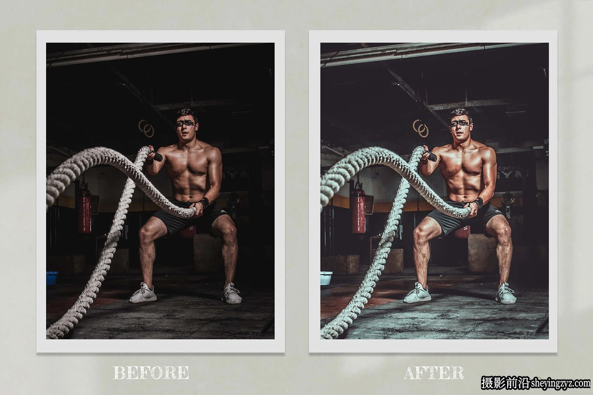 质感健身运动人像调色LR预设 Fitness Lightroom Presets Photoshop