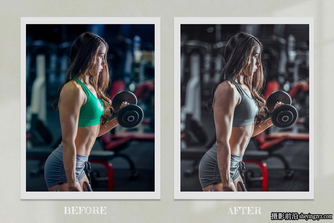 质感健身运动人像调色LR预设 Fitness Lightroom Presets Photoshop