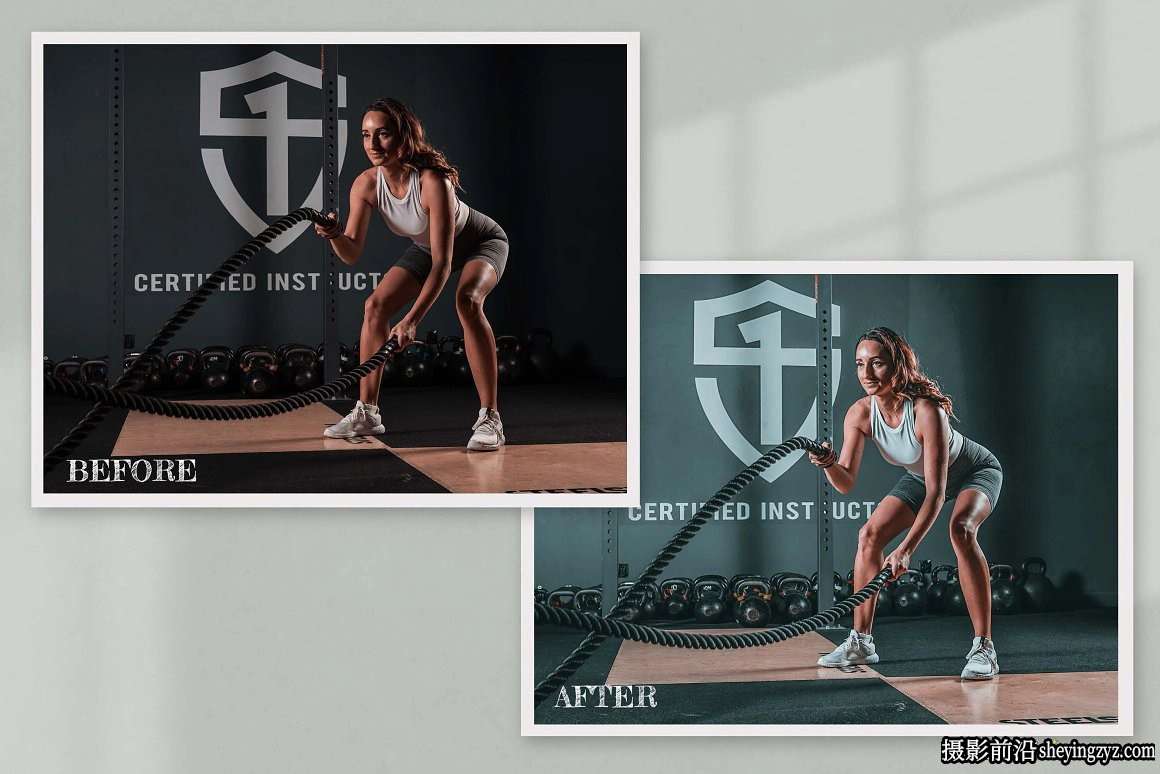 质感健身运动人像调色LR预设 Fitness Lightroom Presets Photoshop