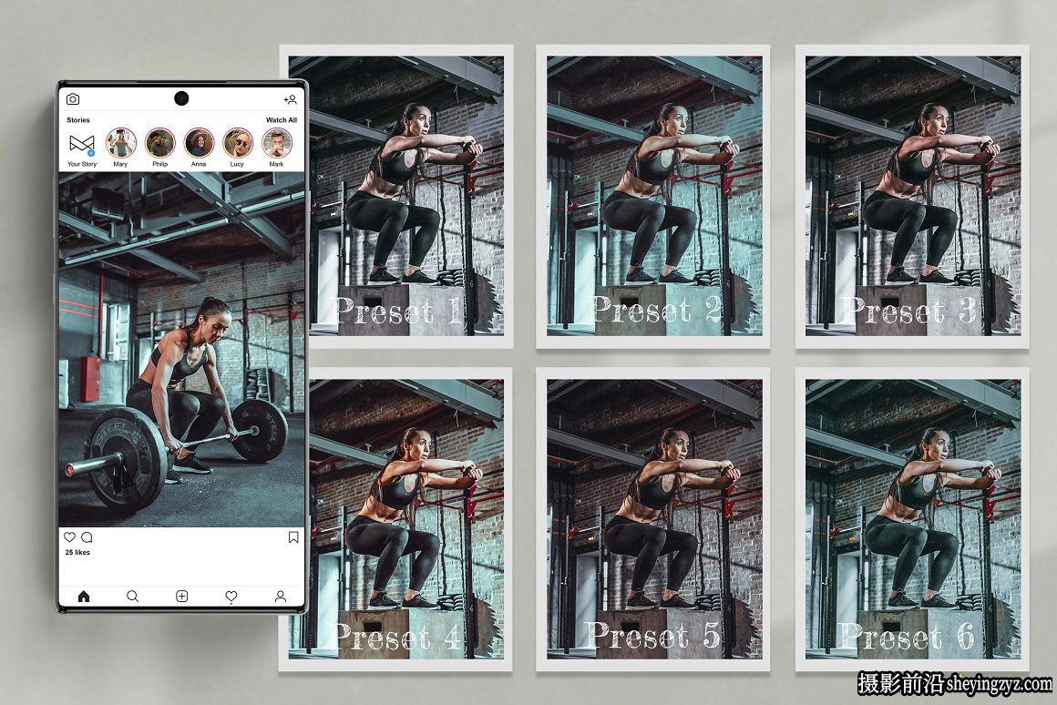 质感健身运动人像调色LR预设 Fitness Lightroom Presets Photoshop