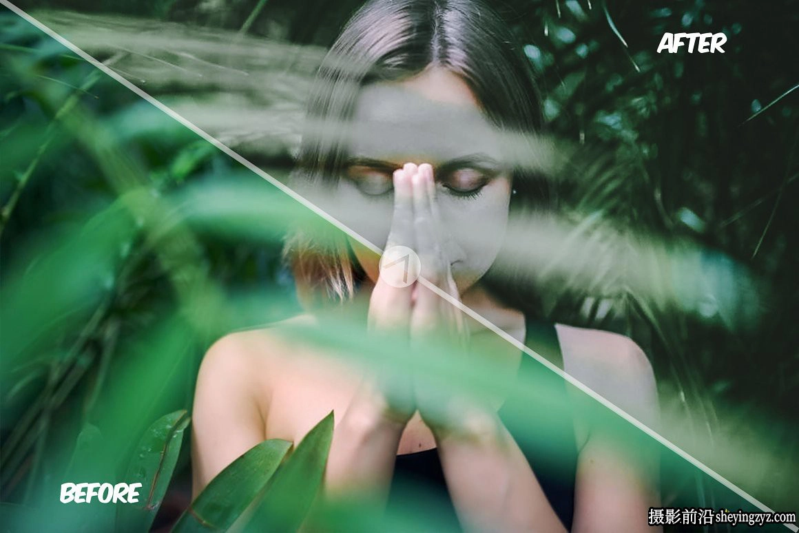 森系电影人像调色LR预设手机调色滤镜 Dramatic Forest Presets