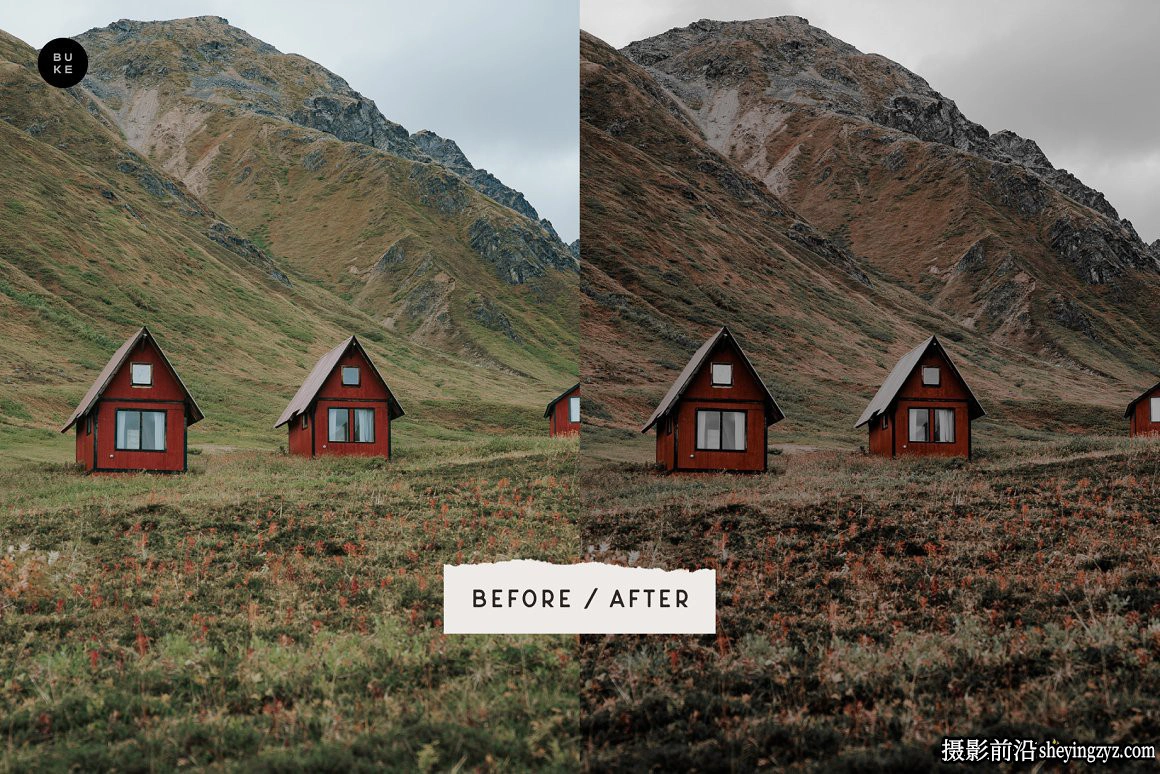 黑暗电影风光LR预设/手机调色滤镜 Scenery Film  Lightroom Presets