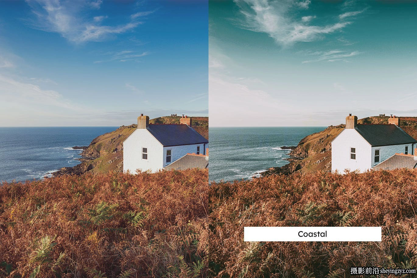 旅拍电影风光调色R预设及LUT预设 Cozy Cottage Lightroom Presets