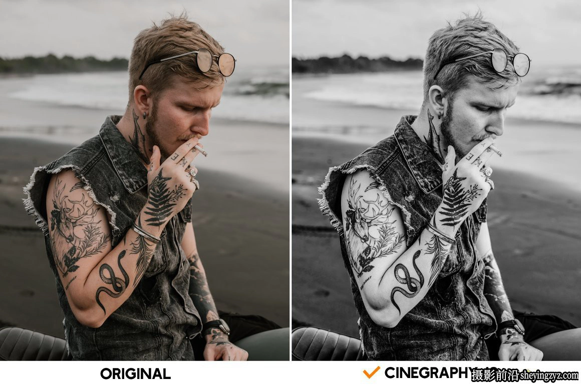 电影氛围城市街拍人像调色LR预设手机滤镜 Cinegraphy Presets