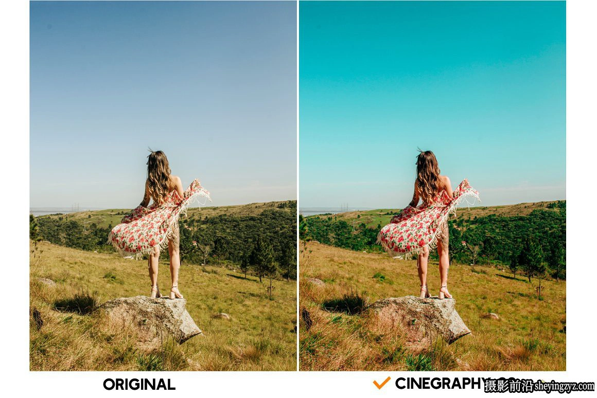电影氛围城市街拍人像调色LR预设手机滤镜 Cinegraphy Presets