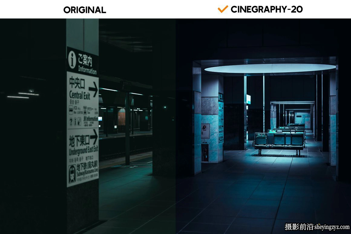 电影氛围城市街拍人像调色LR预设手机滤镜 Cinegraphy Presets