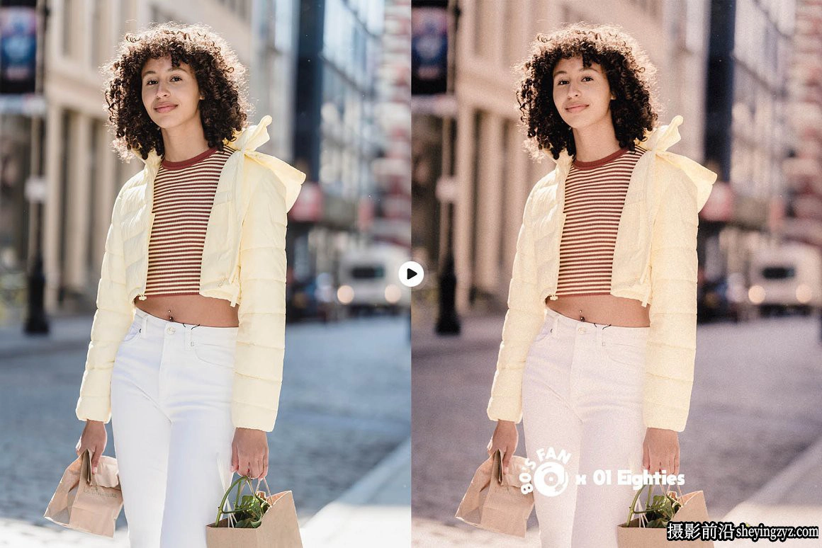 80年代电影胶片人像调色LR预设 1980's Fan Lightroom Presets