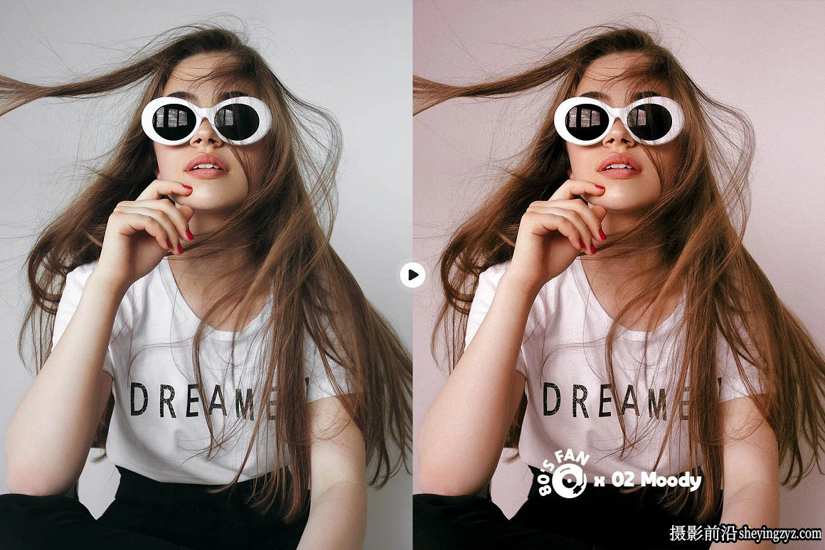 80年代电影胶片人像调色LR预设 1980's Fan Lightroom Presets