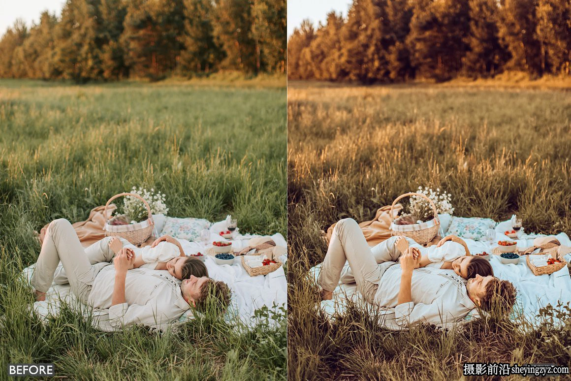 暖色调胶片人像调色LR预设手机滤镜 Outdoor Lightroom Presets