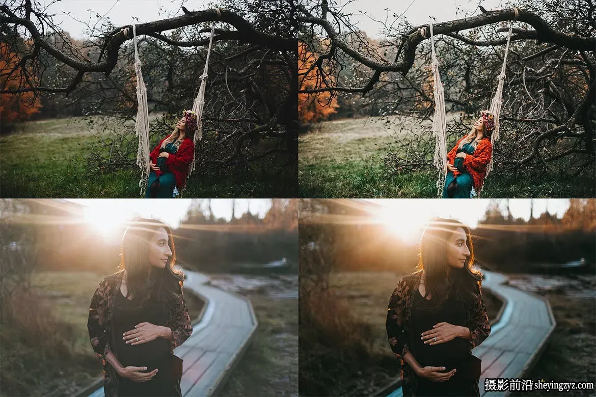 孕妇人像摄影后期调色LR预设手机滤镜 Maternity Lightroom Presets
