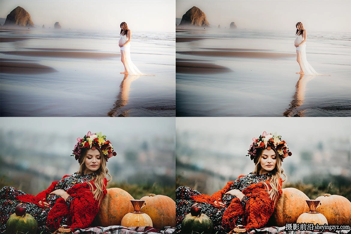 孕妇人像摄影后期调色LR预设手机滤镜 Maternity Lightroom Presets