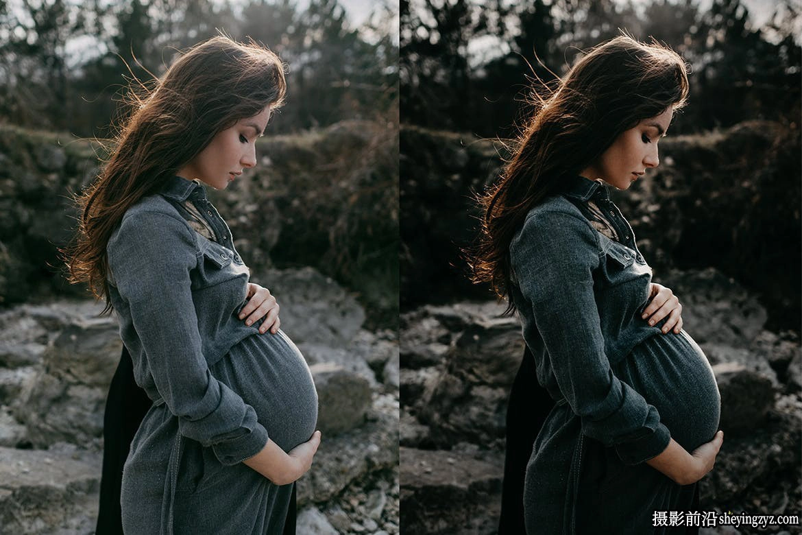 孕妇人像摄影后期调色LR预设手机滤镜 Maternity Lightroom Presets