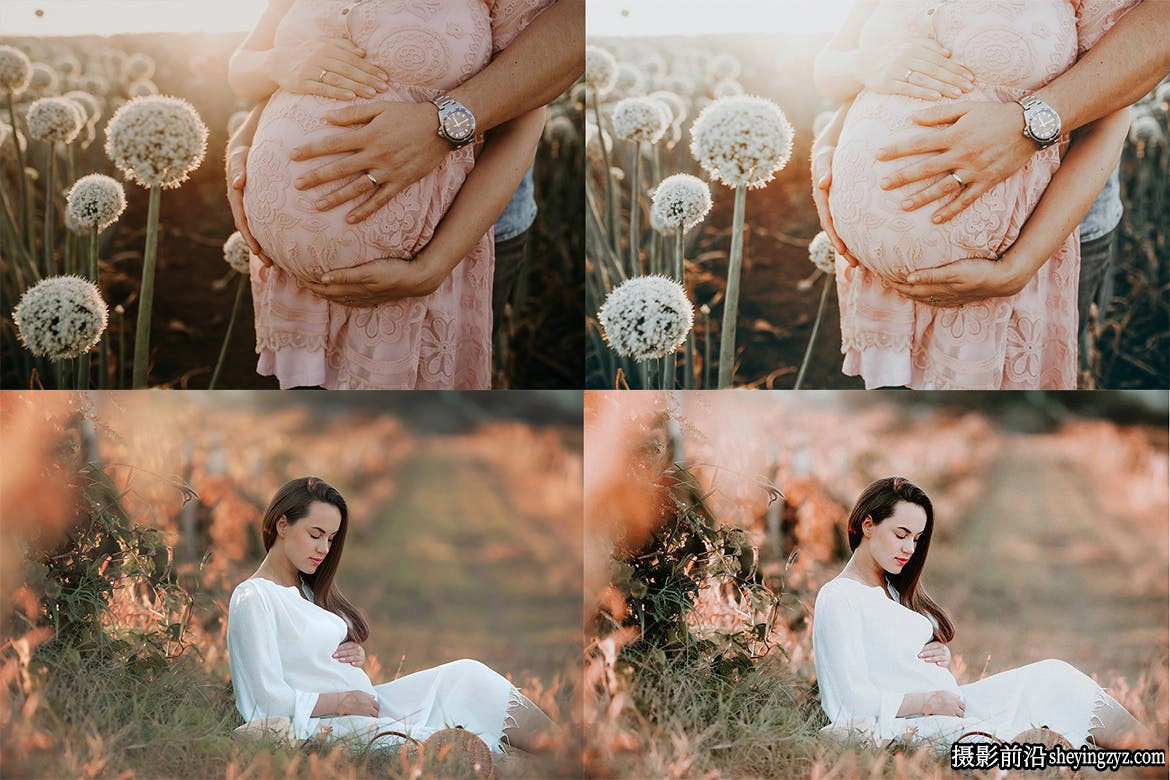 孕妇人像摄影后期调色LR预设手机滤镜 Maternity Lightroom Presets