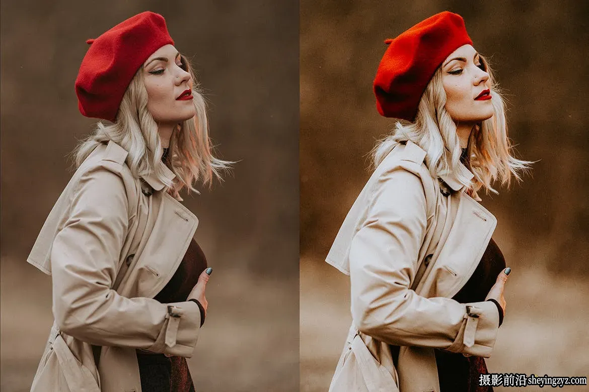 秋季时尚人像摄影调色LR预设 Fall Fashion Lightroom Presets