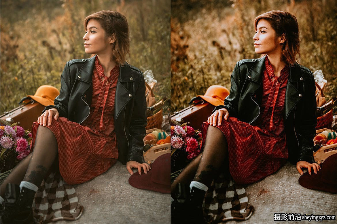 秋季时尚人像摄影调色LR预设 Fall Fashion Lightroom Presets