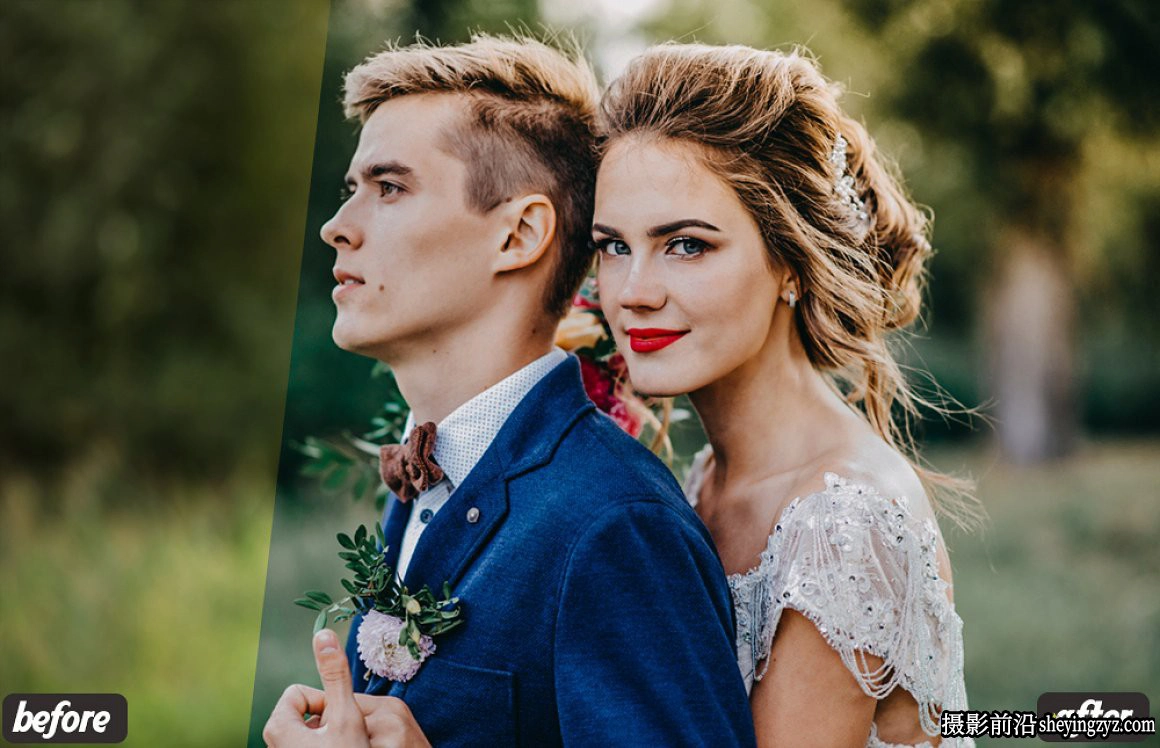电影婚礼情绪人像LR预设 Moody Wedding Lightroom Presets
