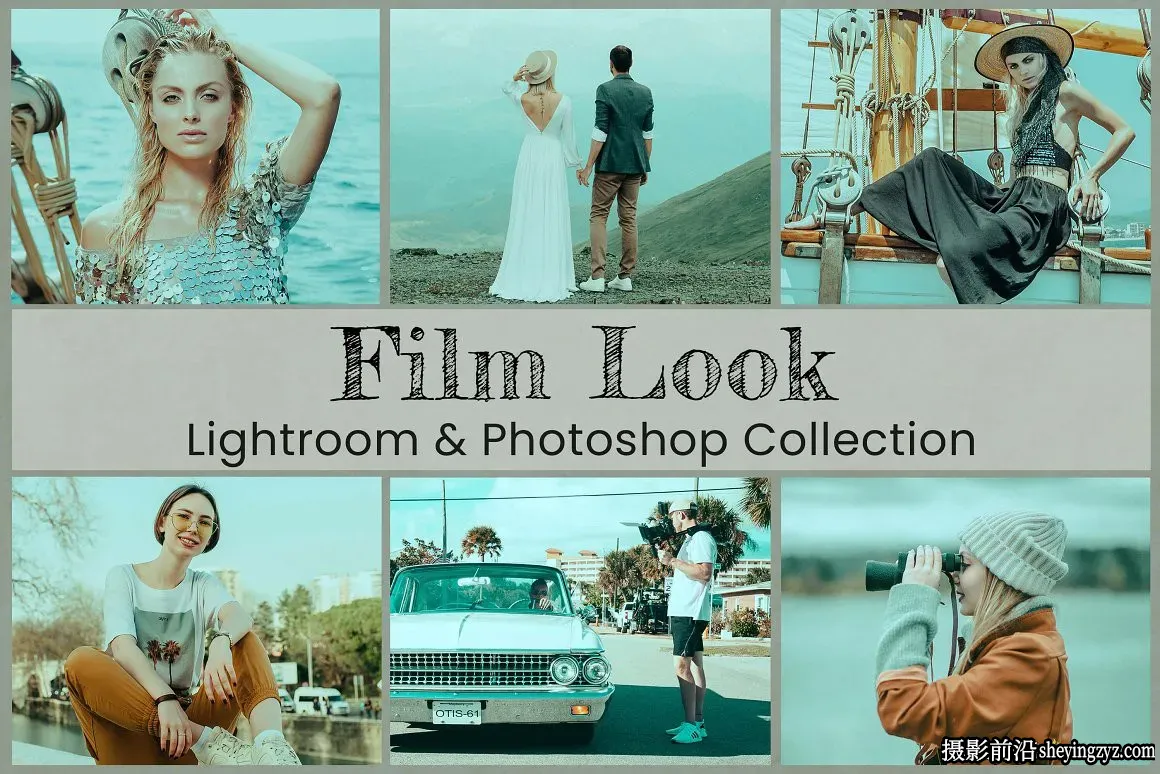 青橙蓝调电影色彩LR预设及LUT预设Film Look Lightroom Presets LUTs