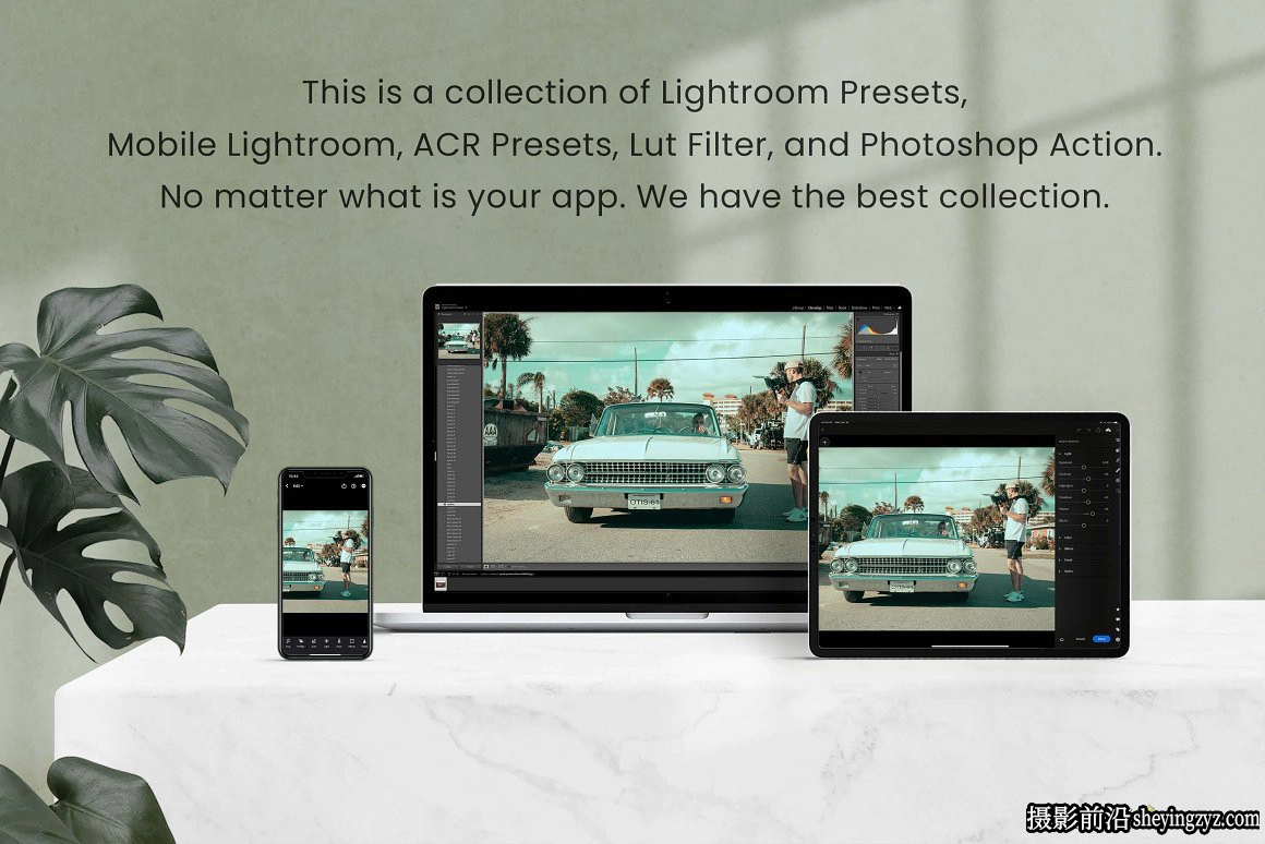 青橙蓝调电影色彩LR预设及LUT预设Film Look Lightroom Presets LUTs