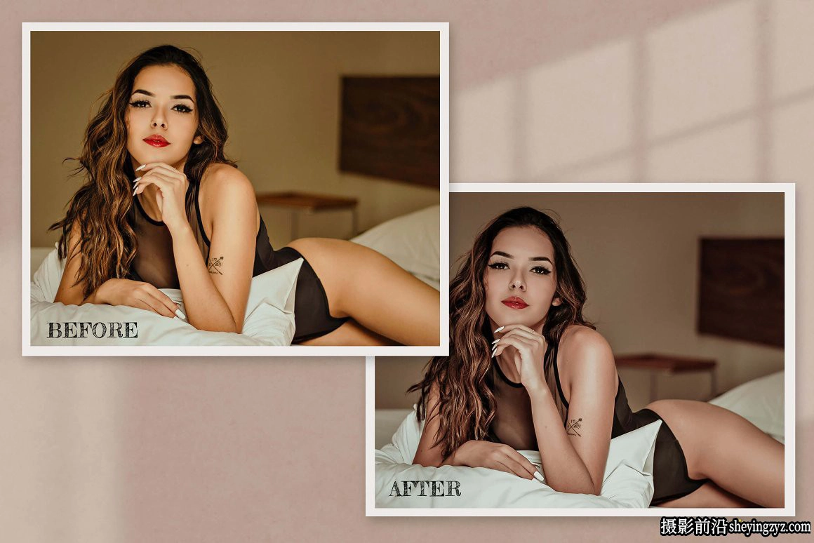 时尚私房艺术人像调色LR预设及LUT预设 Boudoir Lightroom LUTs
