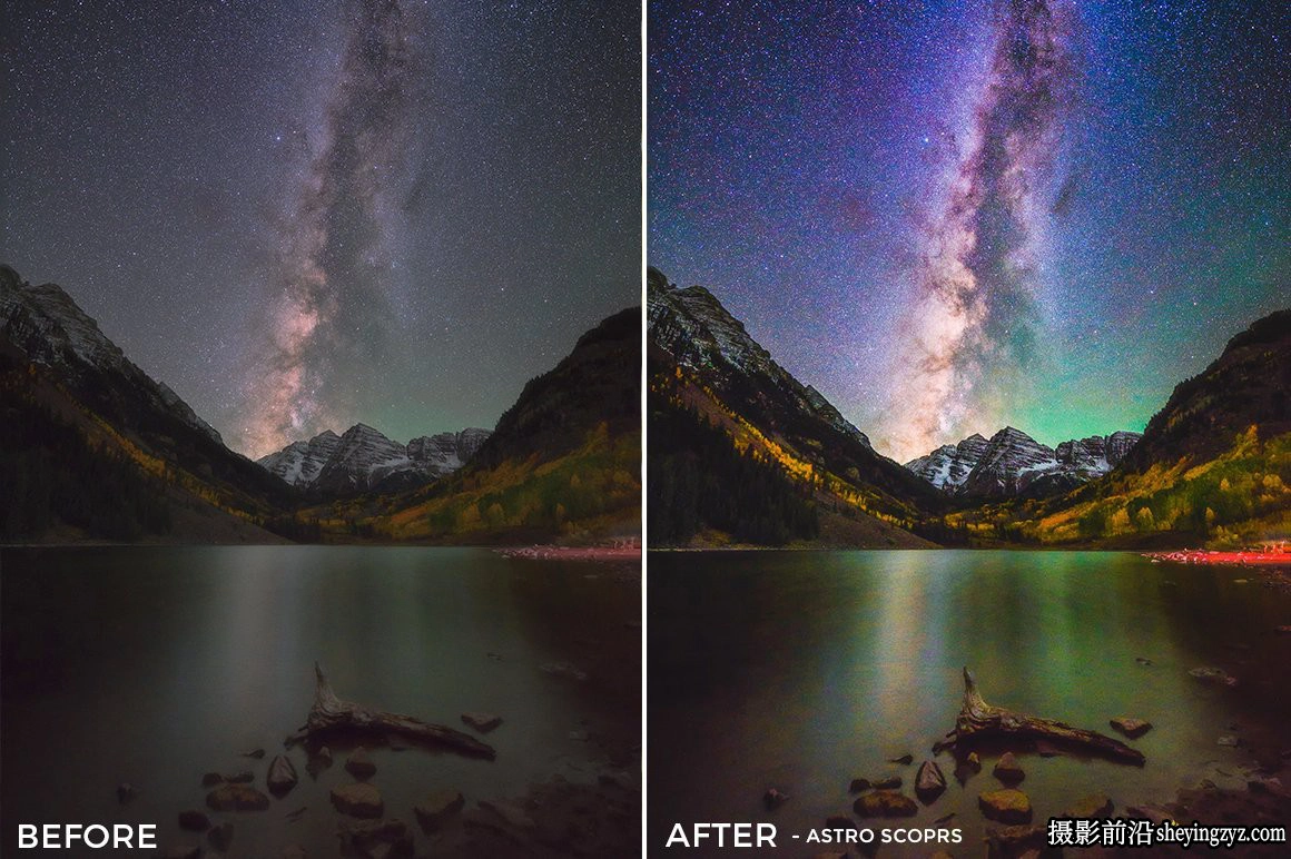 天文星空银河风光摄影LR预设 Astro Photography Lightroom Presets