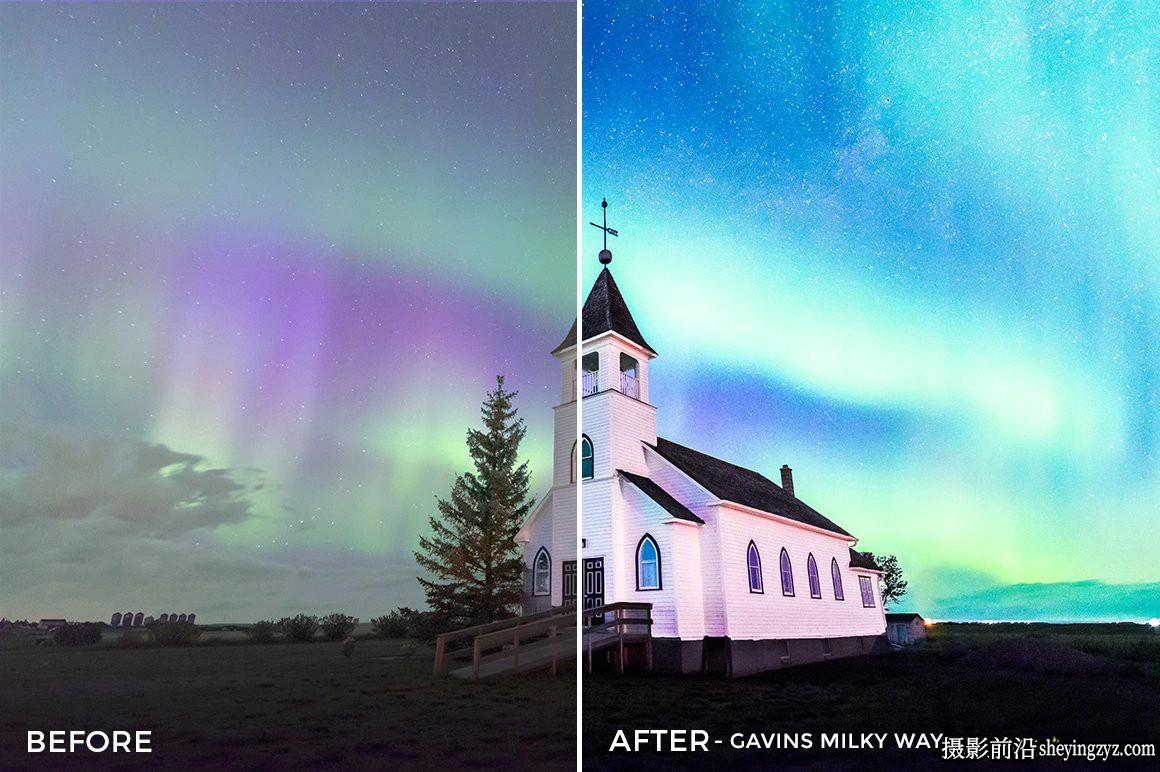 天文星空银河风光摄影LR预设 Astro Photography Lightroom Presets