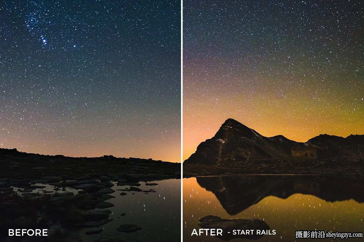 天文星空银河风光摄影LR预设 Astro Photography Lightroom Presets