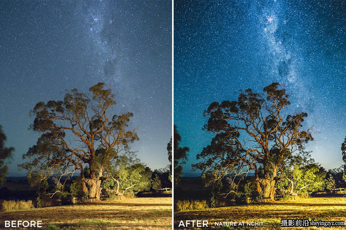 天文星空银河风光摄影LR预设 Astro Photography Lightroom Presets