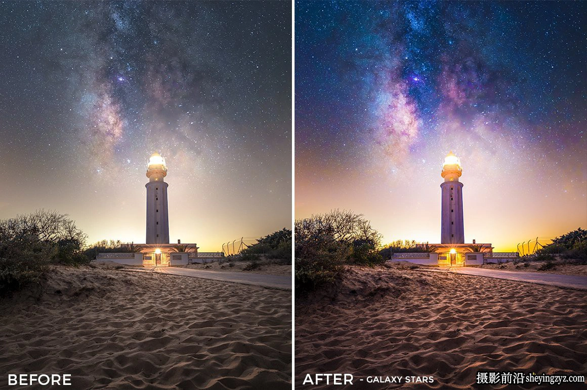 天文星空银河风光摄影LR预设 Astro Photography Lightroom Presets