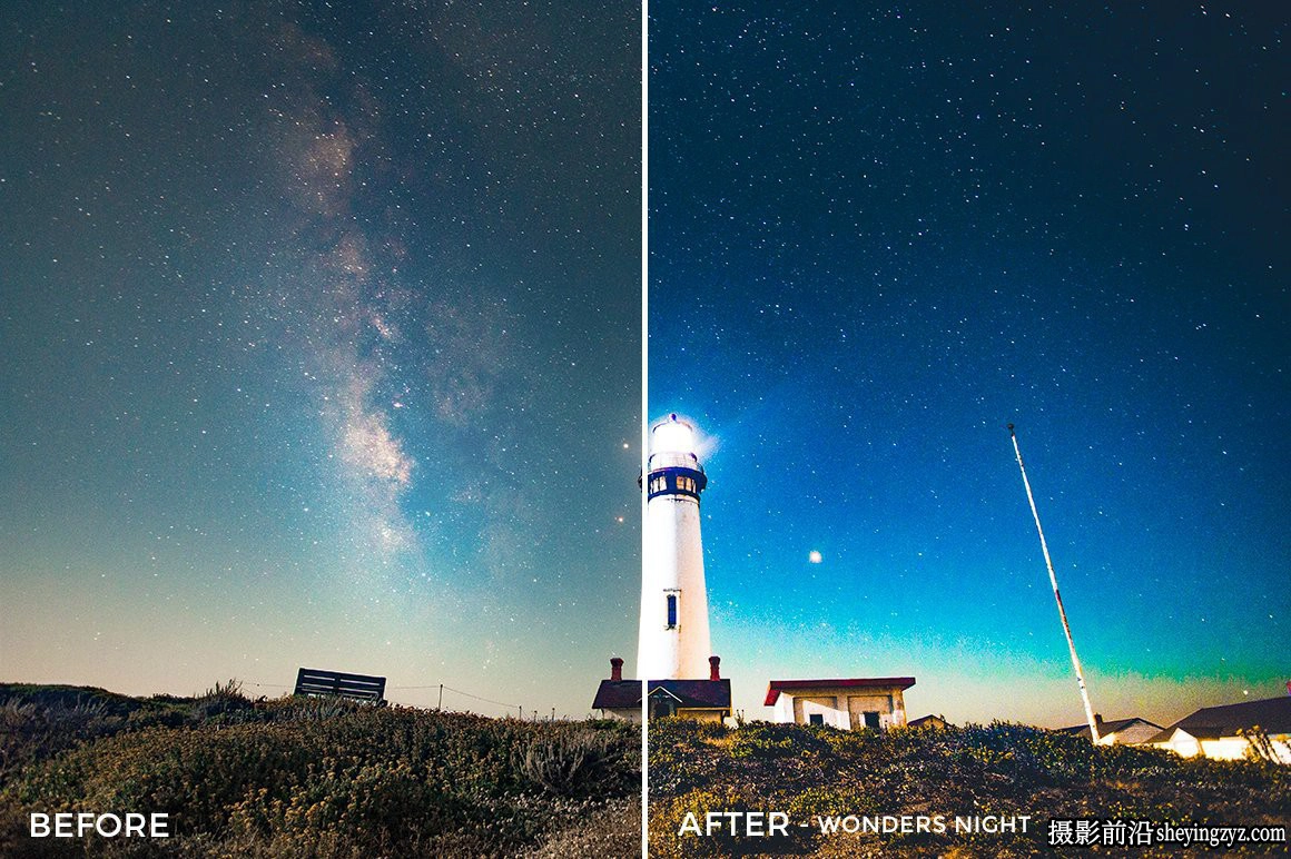 天文星空银河风光摄影LR预设 Astro Photography Lightroom Presets