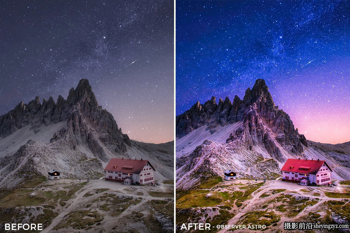 天文星空银河风光摄影LR预设 Astro Photography Lightroom Presets