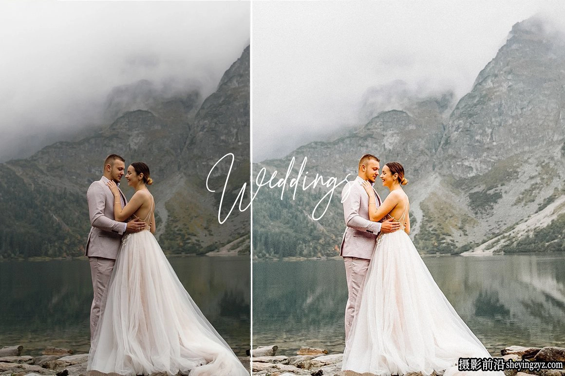 电影情绪婚礼人像LR预设手机滤镜 Weddings Lightroom Presets