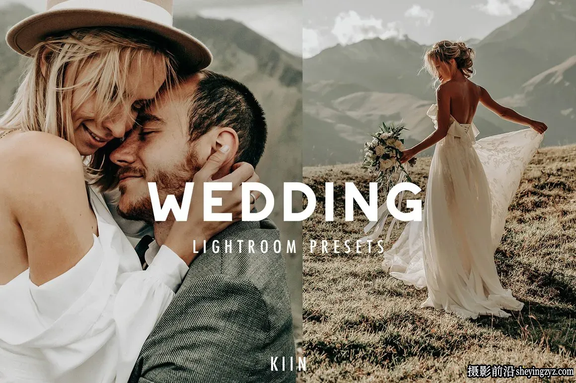 波西米亚电影婚礼人像调色LR预设WEDDING LIGHTROOM PRESETS