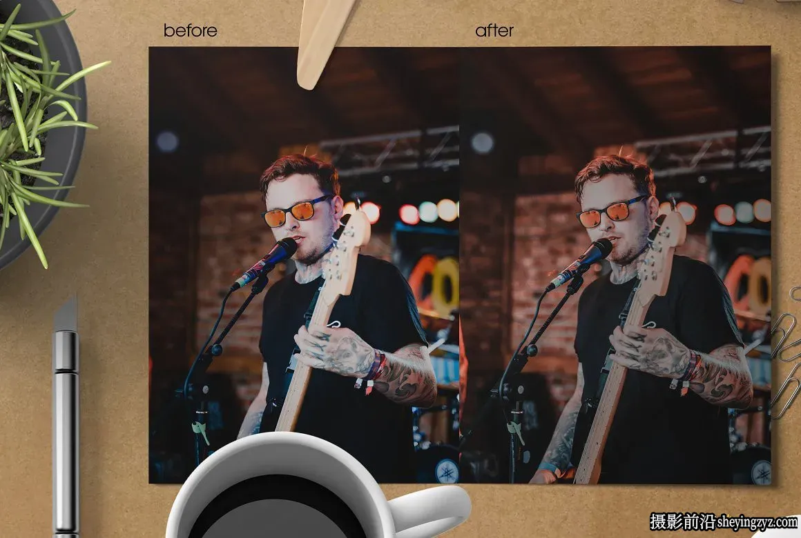 音乐会演唱会舞台摄影人像LR预设 Concert Night Lightroom Presets