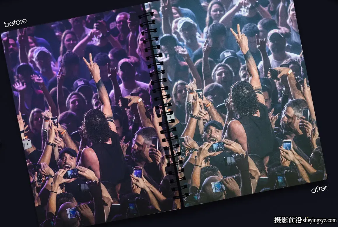 音乐会演唱会舞台摄影人像LR预设 Concert Night Lightroom Presets