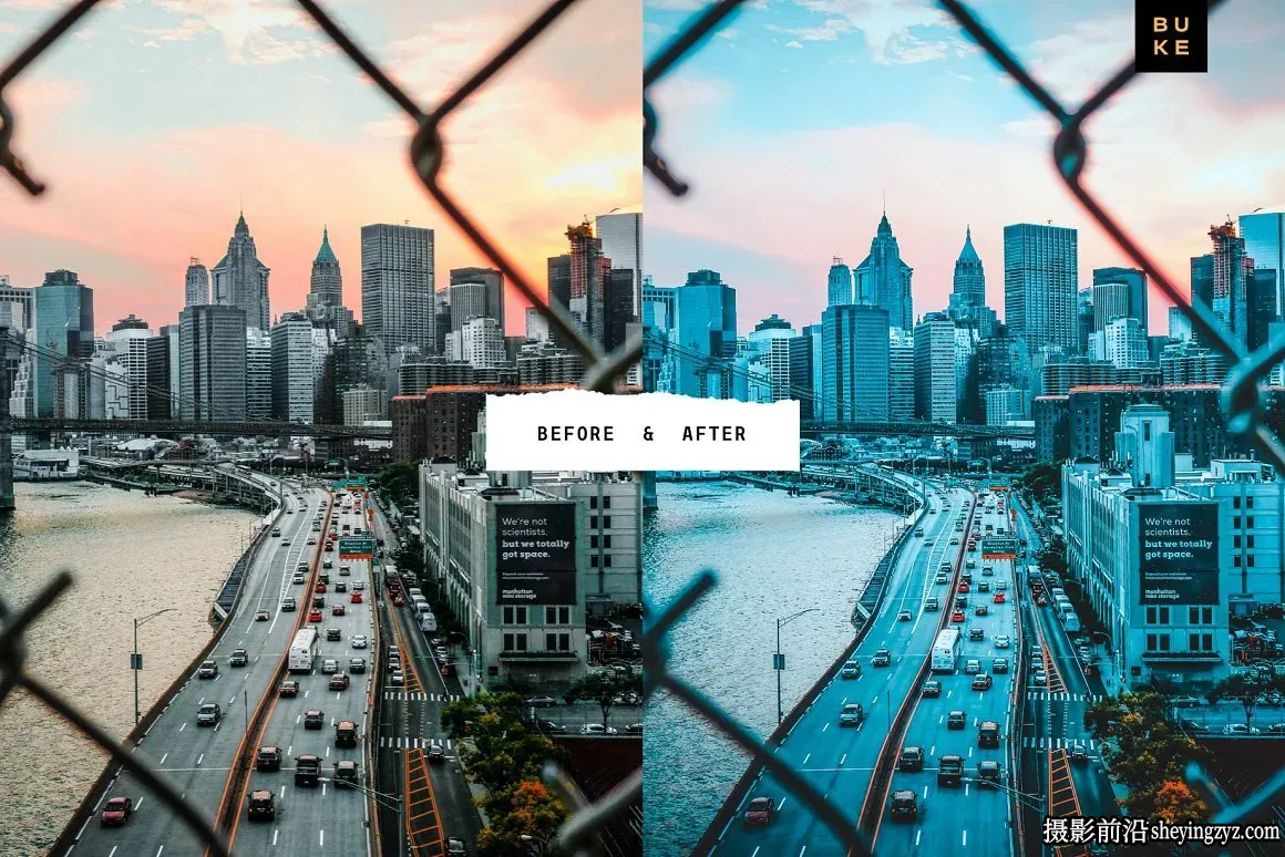 城市建筑蓝调风光调色LR预设 Urban Shotz Pro Lightroom Preset