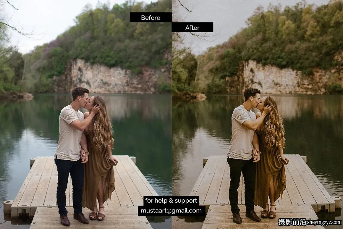 温暖舒适户外电影胶片人像LR预设  Matrice Lightroom Preset