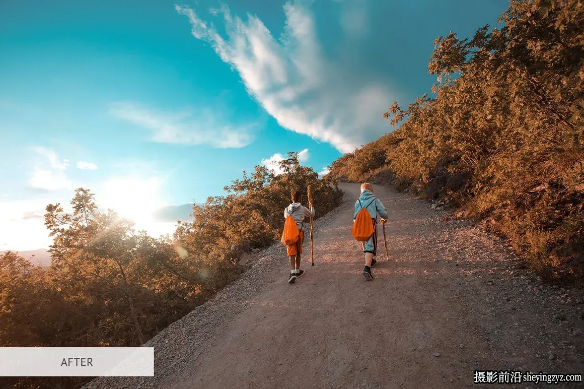 青橙色电影质感旅拍人像LR预设 Orange &amp; Teal Lightroom Presets