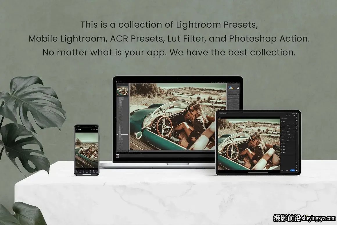 复古电影人像调色LR预设及LUT预设 Retro Lightroom Preset LUT