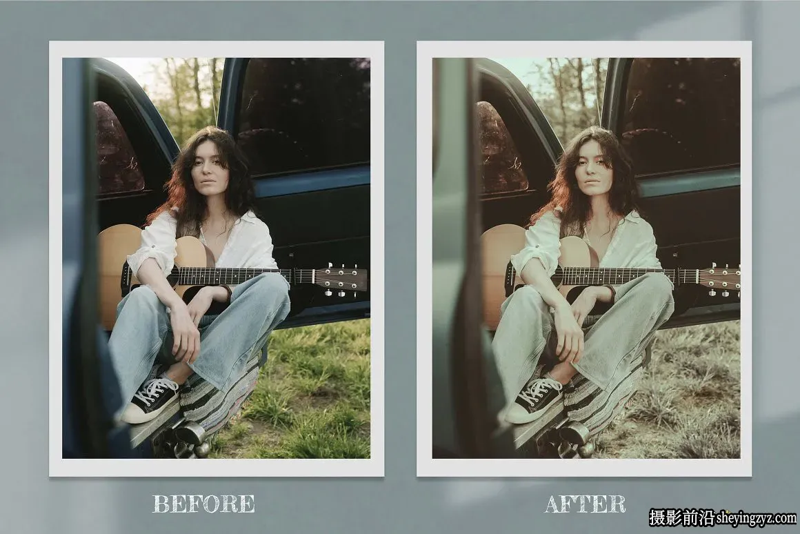 复古电影人像调色LR预设及LUT预设 Retro Lightroom Preset LUT